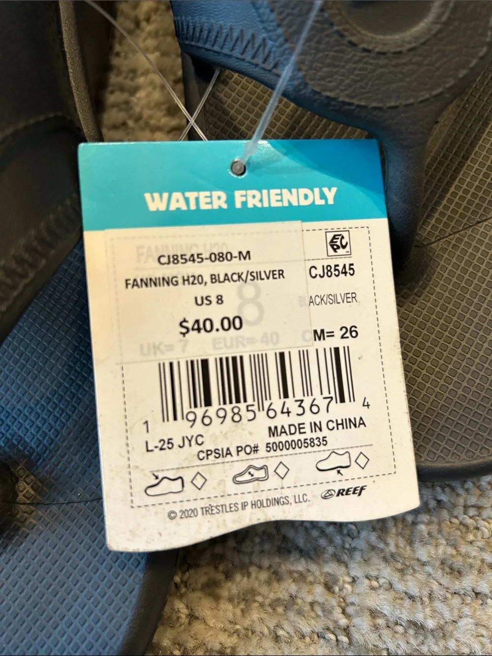 Reef cushioned foam